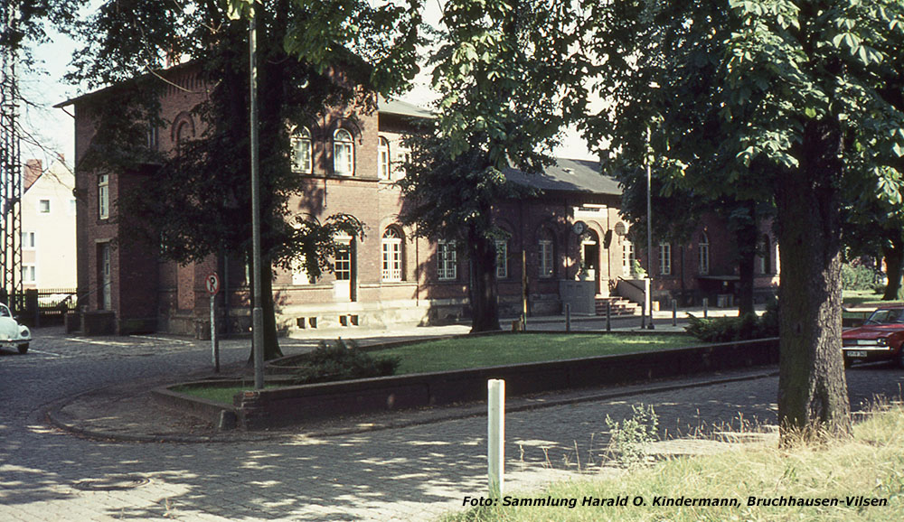 Empfangsgebäude Eystrup 1972