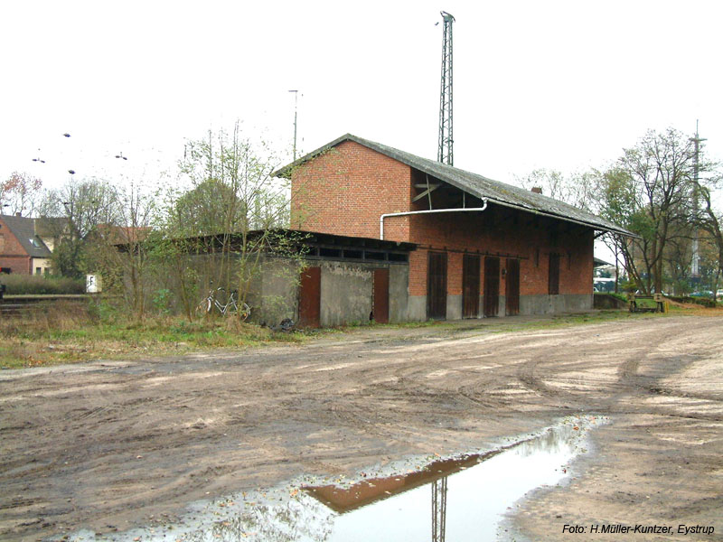 Lagerhaus mit Kohlenlager