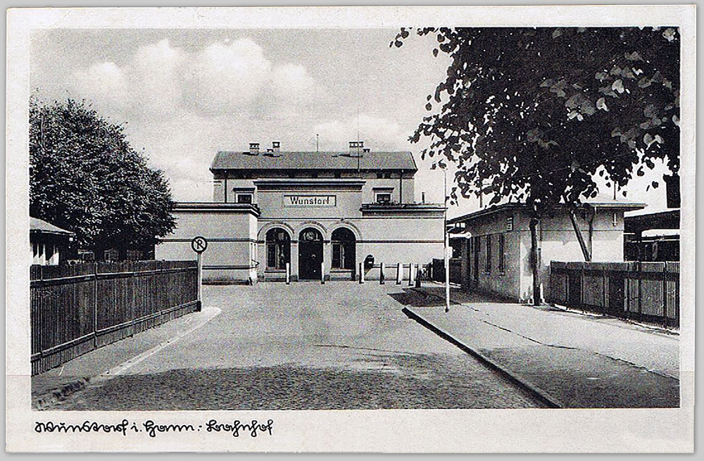 Bahnhof Wunstorf um 1942
