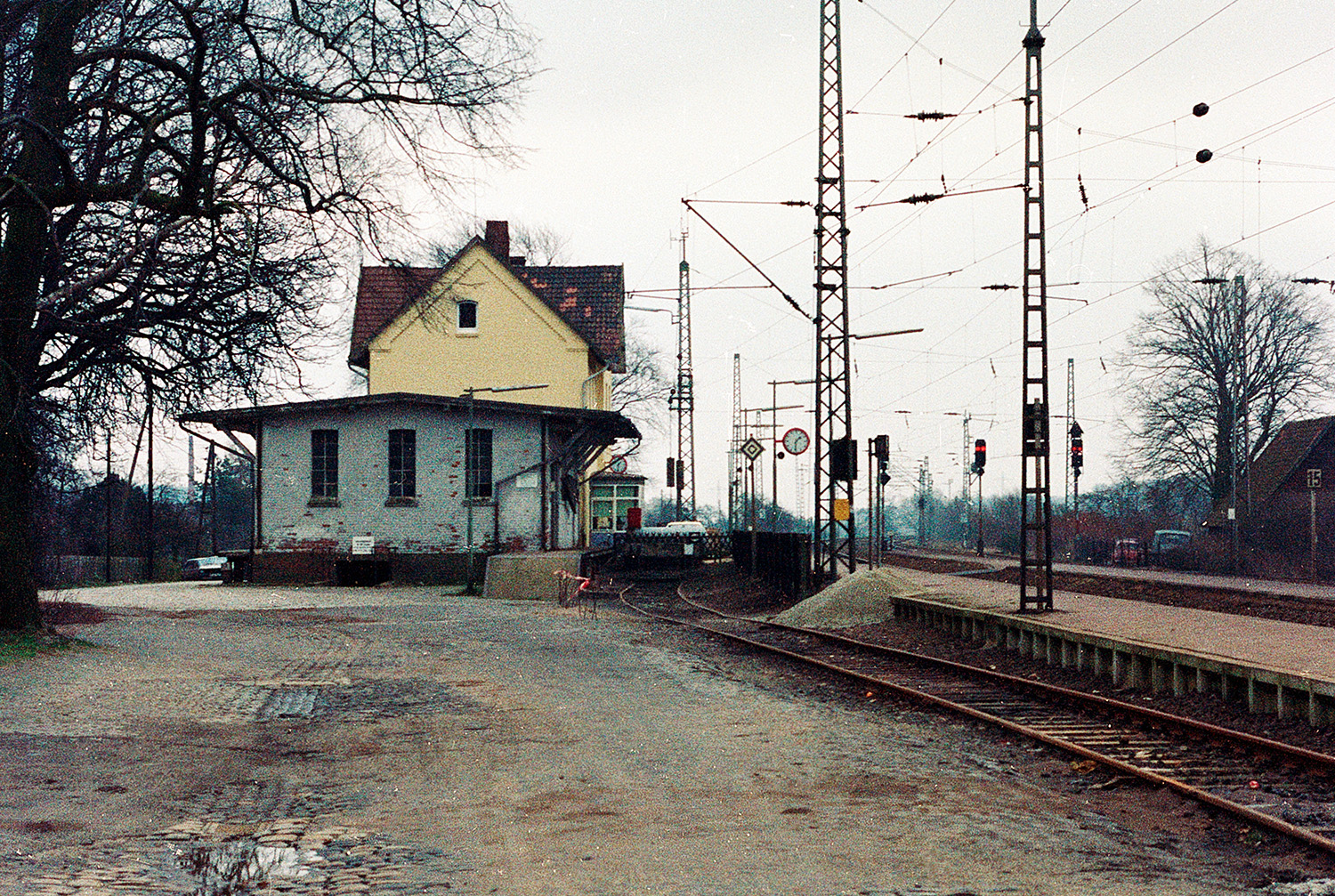 Bahnhof Hagen (Hannover) im Jahr 1982