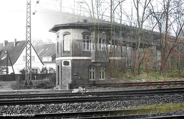 Bahnhof Rohresen gestern und heute